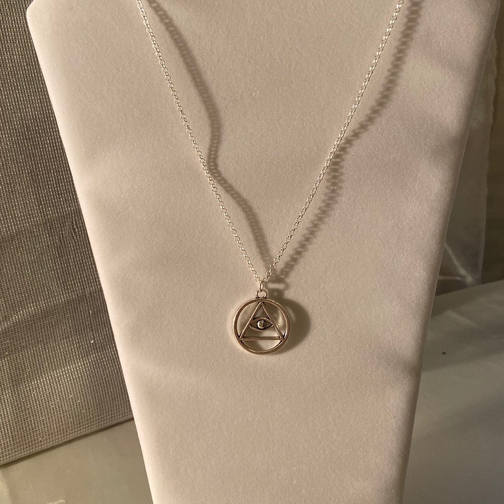 Evil eye necklace